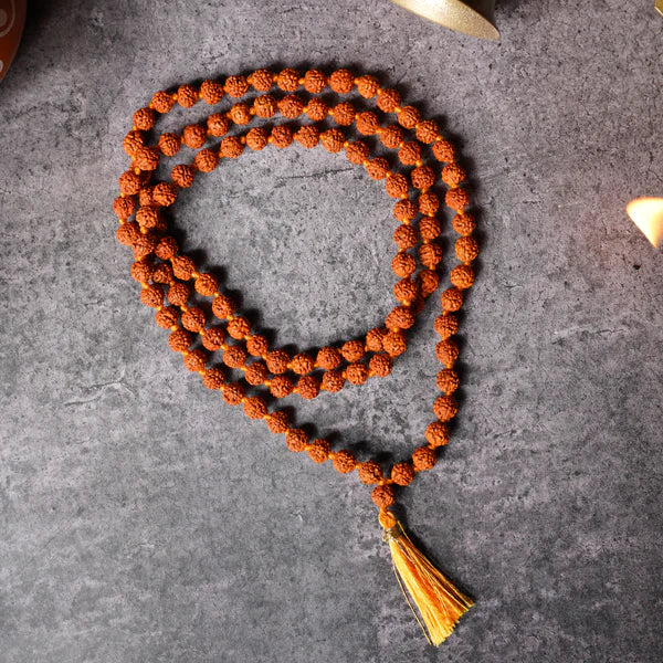 Original Rudraksha Mala - 10mm beads.